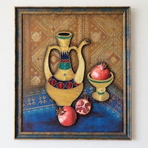 İbrik Ve Nar Filografi Tablo 61x71 Cm