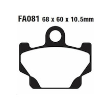 Ebc Fa081 Yamaha Xv250 Vırago 89-94 , Xt600 Tenere 84-86 Ön Fren Balatası