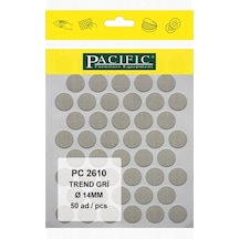 Trend Gri Yapışkanlı Tapa-14mm