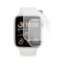 Apple Watch Se 44mm İle Uyumlu Ekran Koruyucu, Tam Kaplayan Akıllı Saat Koruması, Çizilmeye Dayanıklı Tpu Koruma 2 Adet, Hd Şeffaf Çok Renkli