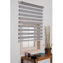 Zebra Stor Perde Bambu Gri 190X200 Cm