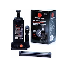 Worldforce 3 Ton Kapasiteli Hidrolik Şişe Kriko - Güçlü Ve Dayanıklı