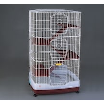 Dayang Kedi Kafesi Katlı 82.5 X 55 X 149.5