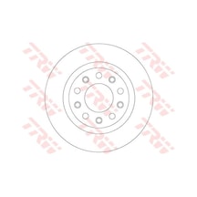 TRW DF8070 Fren Diski Arka Gıulıetta 10- Düz 264Mm