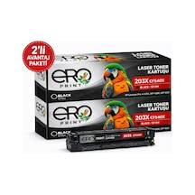 Hp Cf540x - 203x Hp Pro Mfp M281fdn Siyah Uyumlu Toner - 2'li  Paket