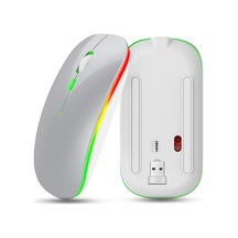 Geeroyoo Kablosuz M40 Fare: Abs Malzeme, 4 Tuş, 10m İletim Mesafesi, 800-1200-1600dpı, Şarj Edilebilir Pil, Siyah/gümüş M40 M40