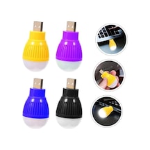 Powermaster Pm-34389 Usb Beyaz Gece Lambası Mini Ampul Aydınlatma Çok Renkli