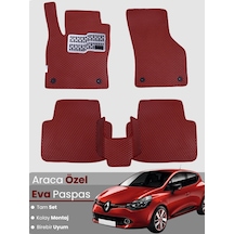 Renault Clio 4 2012-2019 Uyumlu Eva Paspas Tam Set Araca Özel,oto Paspas 742