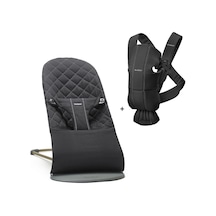 Babybjörn 2'li Set Bliss Ana Kucağı & Kanguru Mini Woven Black