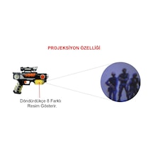 Projeksiyon Özellikli Pilli Sesli Tabanca