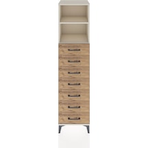 Hyperion Dolap 2 Raflı 7 Çekmeceli 44x44x182 Aytaşı-çam Aytaşı