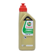 Castrol Power1 4t 15w-50 4 Zamanlı Motosiklet Yağı 1 Litre - 3'ü 1 Arada Formül Jaso Ma2