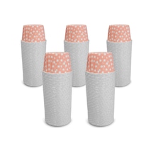 Kafem Pembe Puantiyeli Muffin Kek Kapsülü 50li X 5 Paket - K16 Pambe