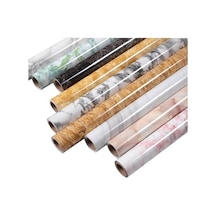 Opulentliving Teltree Mermer Desenli Pvc Duvar Kağıdı, Mobilya, Tezgah, Mutfak Yenileme İçin, 3m