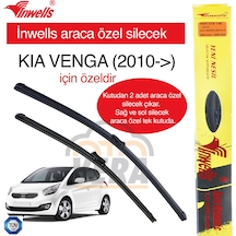Kıa Venga 2010- İnwells Araca Özel Silecek Takımı Inw018146