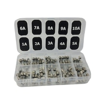 electroon 5x20mm 100Adet Küçük Cam Sigorta Paketi 1-2-3-4-5-6-7-8