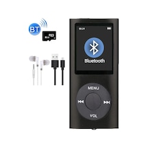 5007mp 8gb Tf Kart  Metal Mp3 Player Renli Ekranlı Fm Radyolu Bluetoth Lu Hafıza Kartı Girişli Müzik Çalar 8gb