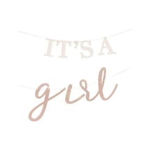 Baby Shower Asılan Süs - It's A Girl Tüm Yaşlar