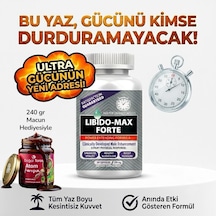 Libido Forte 1 Kutu Erkeklere Özel 30'lu Ginsengli Multipower Premium 240 Gr Besin Hediyesiyle