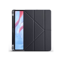 Makstechnology Huawei Honor Pad X9 11.5' Kılıf Tri Folding Kalem Bölmeli Standlı Kılıf - Si Siyah