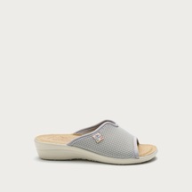 6012 Grey Terlik Kadın Diğer T4 429 Fe Fly Flot Cloth Slipper Fresh Classıc