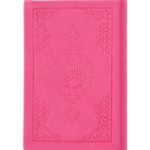 Cep Boy Termo Deri Kuran-ı Kerim Pembe, Mühürlü