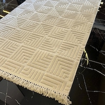 Hoom Rugs Design 1062 Gri Yumuşak Dokulu Desensiz İskandinav Halı Gri