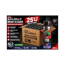 Fren Balata Spreyi 500 Ml 25 Li Koli Brake Cleaner Yağ Kir Sökücü Toplu Paket