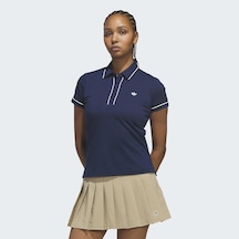 Adidas Originals Solid Kadın Lacivert Polo Tişört Ks5715