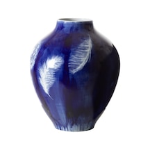 Mudo Home Amalfı Vazo 42x52 Cm Mavi