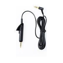 Qc15 Kulaklıklar İçin Yedek Kablo, Bose Quietcomfort 15 Qc15 Qc2 Kulaklıklarla Uyumlu Ses Kablosu Siyah , Buğday Teli Yok