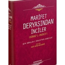 Marifet Deryasından İnciler Dürrü'l-maarif - Ccgx-878752