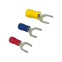 Trm Tcu - 6002 1.5-2.5mm² Kesit D2: 6.5mm İzoleli Çatal Tip Kablo Ucu 200 Adet