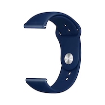 Forzacase Honor Watch Magic / Magic 2 46 Mm İle Uyumlu Yumuşak Jel Şık Silikon Kordon Kayış - Fc875 Lacivert