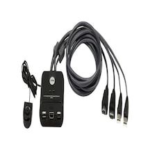 Aten 2 Port Usb Fhd Hdmı Kvmp Keyboard/video Monitor/mouse Periferi Çevre Cihazlarla Usb Bağlantı Kurabilir