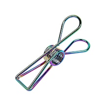 Kayigo Tiny Paslanmaz Çelik Mini Mandal Onikili - Rainbow