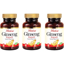 Balen Kırmızı Gınseng 375 Mg 60 Kapsül 3 Adet