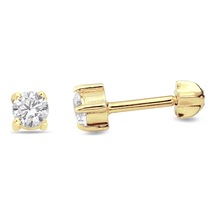 Tektaş Tragus Altın Küpe