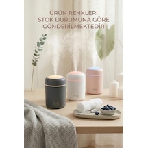 300 Ml Led Işıklı Hava Nemlendirici & Pratik Oda Kokusu Difüzörü 7 Cm X 11 Cm