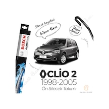 Renault Clio 2 Muz Silecek Takımı 1998-2005 Bosch Aerotwin