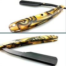 Omeniv Jiletli Fransız Stil Ustura Berber Usturası Traş Bıçağı