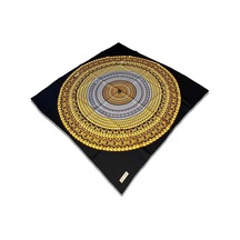 Pierre Cardin Siyah Karma Desen Tivil Ipek Eşarp 8817438-911 Renkli Renkli