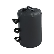 Novahub Su Ve Kum Çok Fonksiyonlu Çadır, Rüzgar Geçirmez, 18x28cm Siyah/gri, Sabit Su Torbası Gri