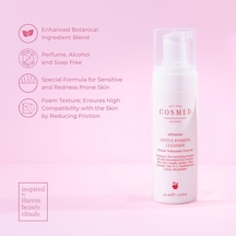 Cosmed Hassas Ve Kızarıklığa Eğilimli Ciltler İçin Nazik Köpük Temizleyici Yüz Temizleme Köpüğü 150 Ml
