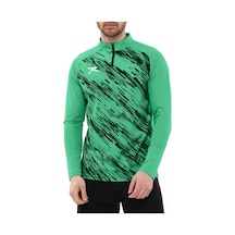 Yarım Fermuarlı Sweatshirt Dıgnus Yeşil Yeşil