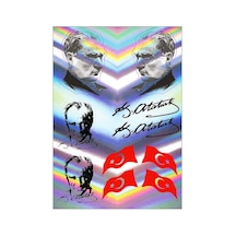 A5 Hologram Sticker 089 Tek Paket Çoklu Sticker Standart
