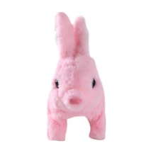 Aya Toys Pilli Peluş Tavşan 40098, Hareketli Sesli Peluş Tavşan 001