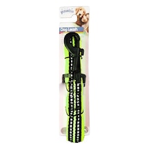 Pawise Reflektörlü Köpek Tasması Yeşil 20mm 120cm Yeşil