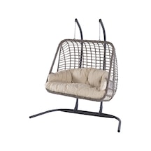 Rattan Balina Salıncak-bej Bej
