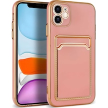 Apple Uyumlu iPhone 12 Zore Bark Kartlıklı Kapak